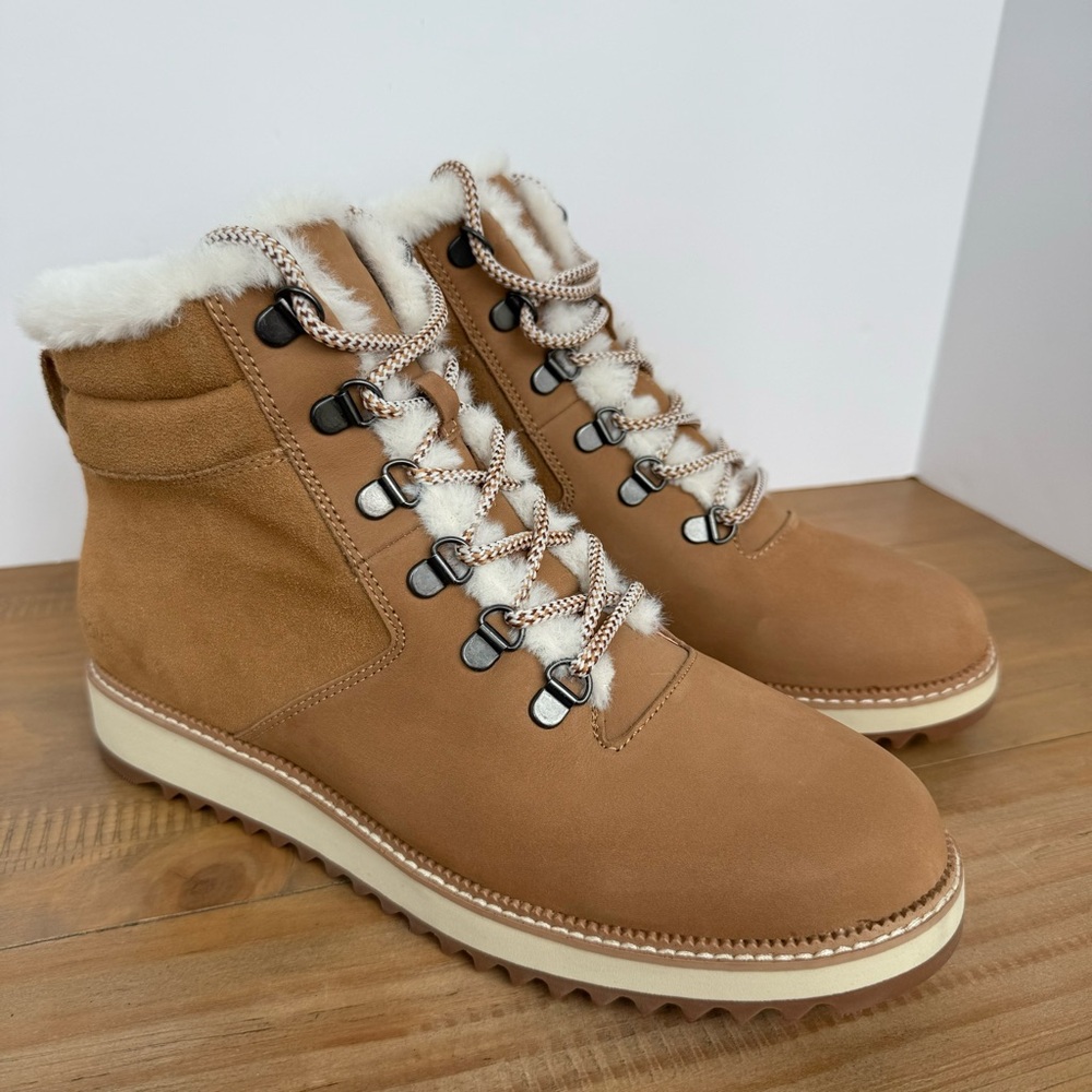 Toms Mojave Brown Ankle Boots - Women's Size 9.5
